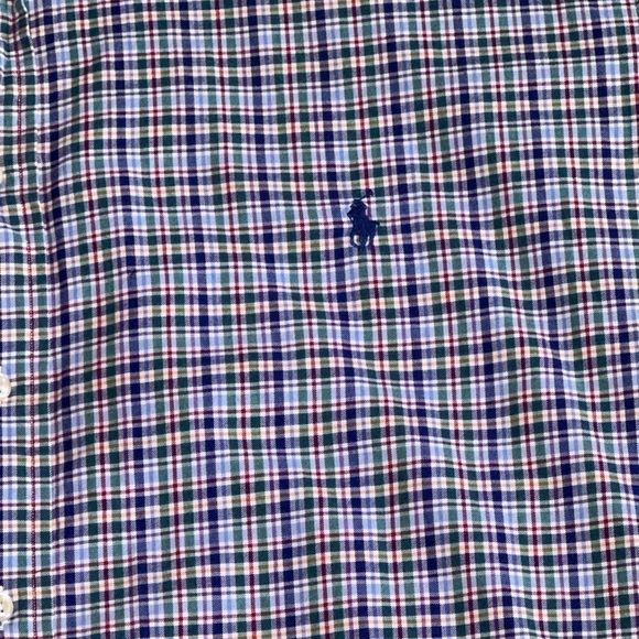 Ralph Lauren Plaid Button Down Cotton Multi Color Shirt 2XB - Picture 6 of 10